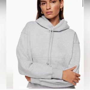 TNA Cozy Fleece Boyfriend Shrunken Hoodie